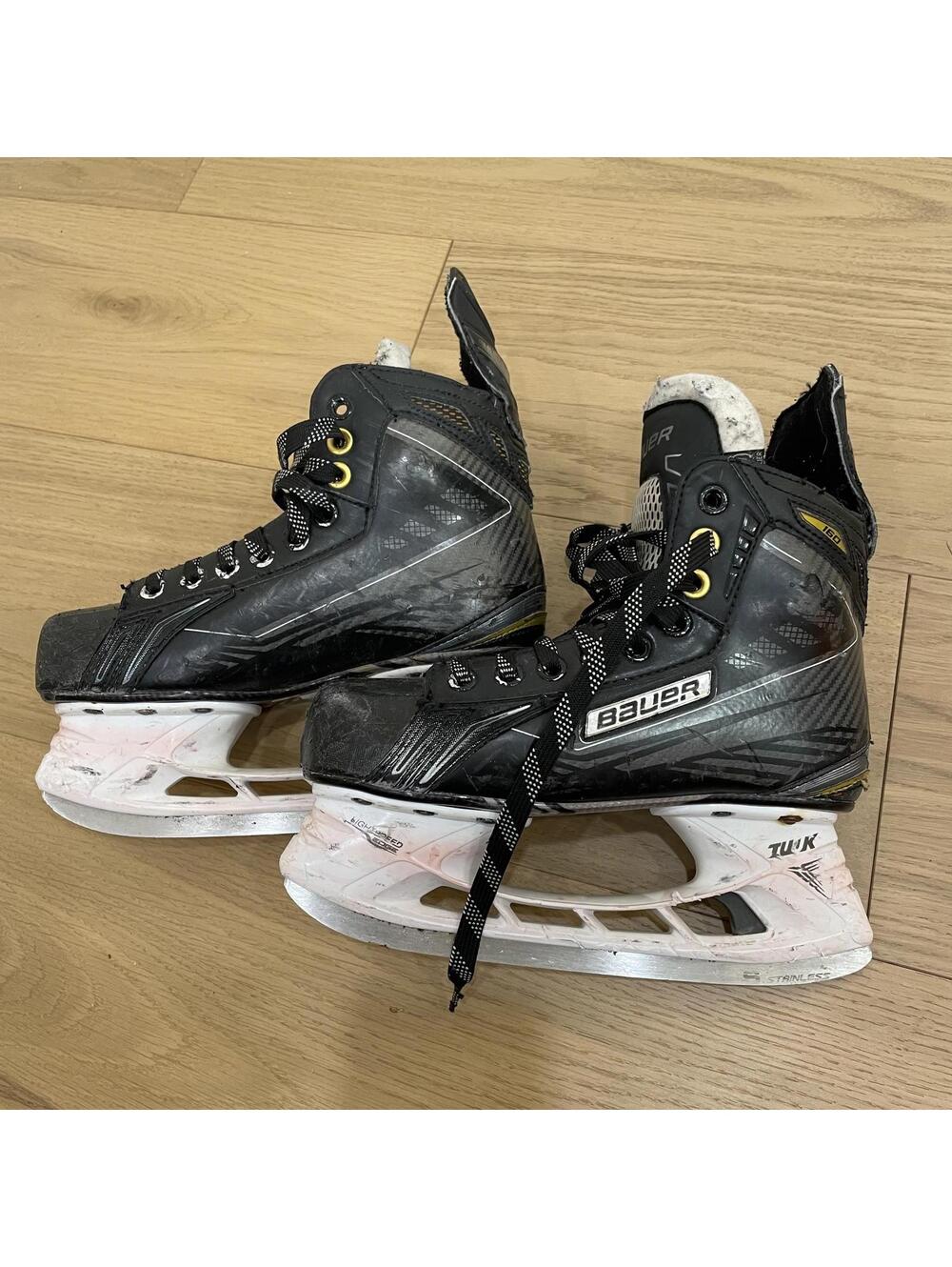 Bauer Youth Hockey Skates Size 3 – Black TUUK Blades